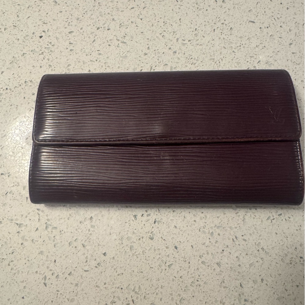 Louis Vuitton Dark Burgundy Wallet